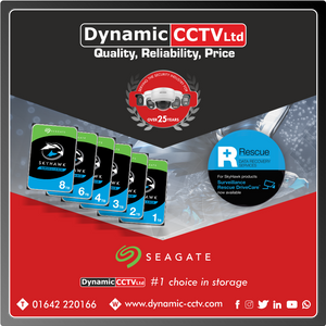 Dynamic CCTVs chosen storage for solutions - Seagate SkyHawk